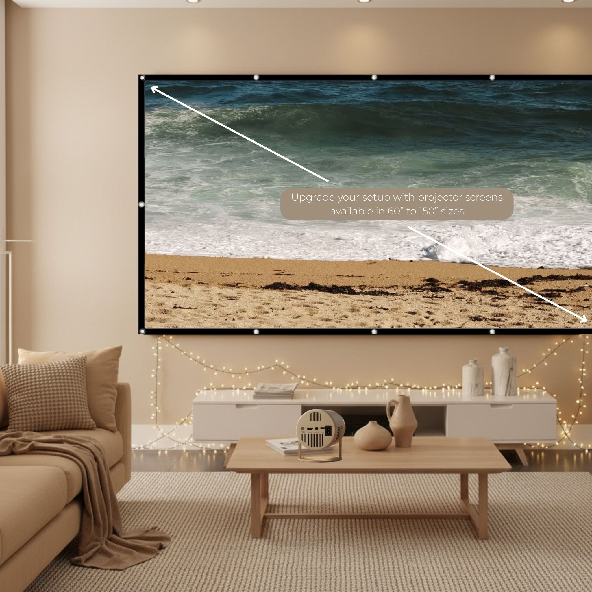 Portable Projection Screen