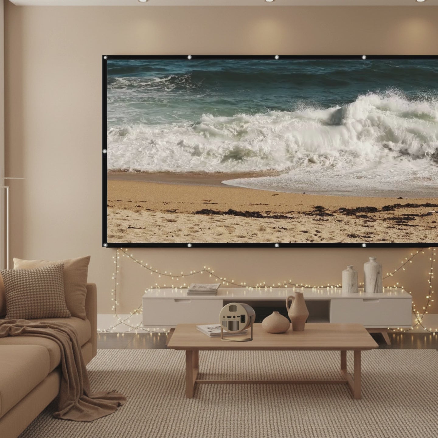 Portable Projection Screen